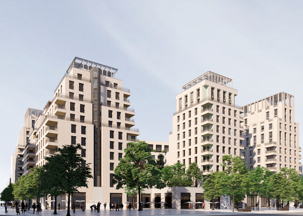 PC lot A angle A.VARDA H.BARBUSSE angle sud ouest ©VERA ET ASSOCIES ARCHITECTES 1