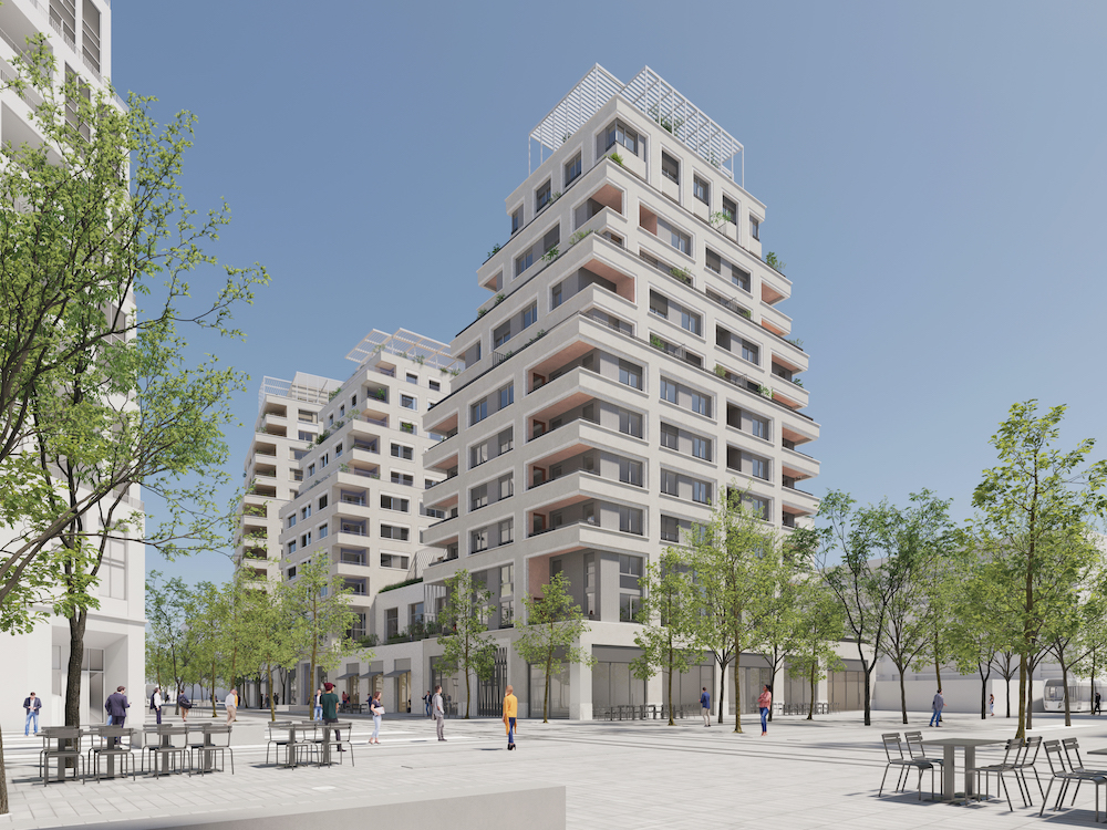 PC lot C angle A.VARDA H.BARBUSSE angle nord est ©Hardel eBihan Architectes@Heros rchitectur @PlagesArrière rchitectes