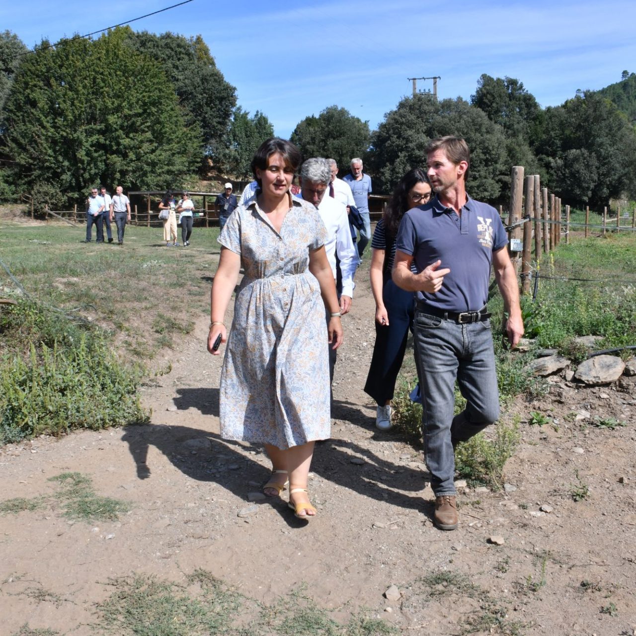Rentrée scolaire 2022 101.St Etienne6vallée Fraçaise visite centre équestre