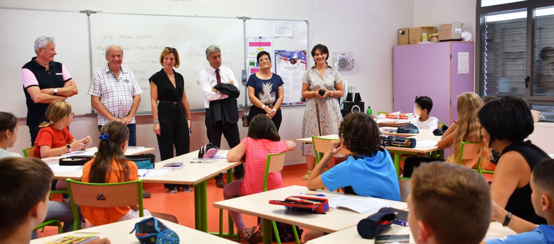 Rentrée scolaire 2022 visite Collet de Dèze
