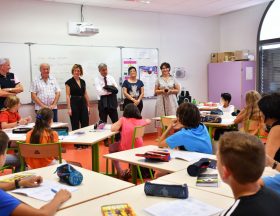 Rentrée scolaire 2022 visite Collet de Dèze