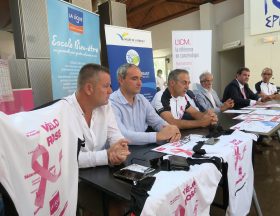 conf presse vélo rose 2