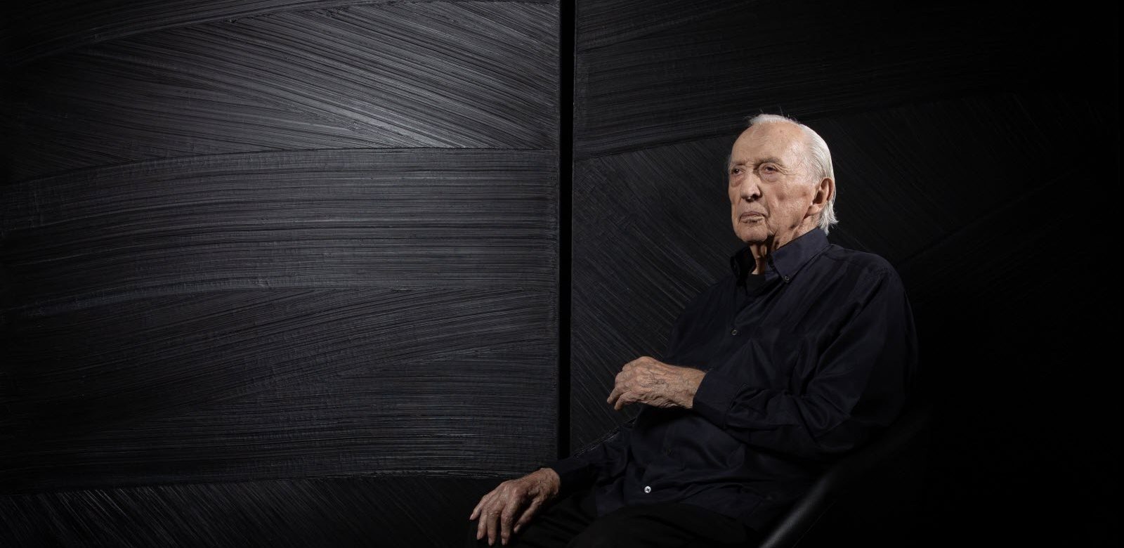 pierre soulages a fete ses 100 ans en decembre photo maxppp 1583691080