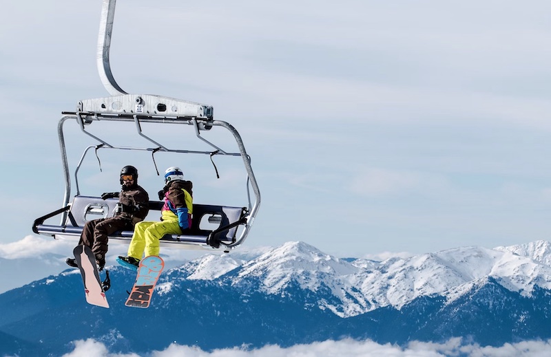 Isere station de ski noel
