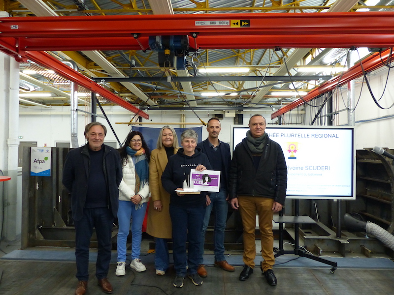 2023.02.27 Sylvaine Scuderi Remises Trophees Metiers pour Elles MLT 23