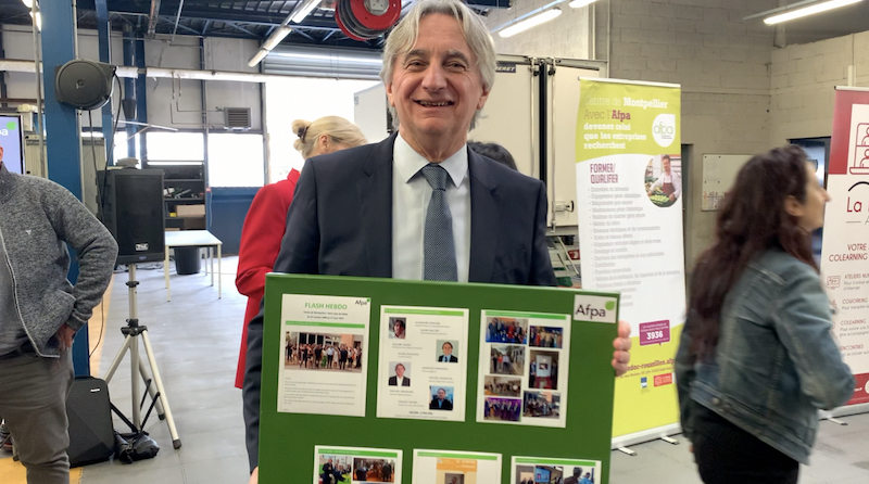 AFPA Saint Jean Vedas nouveau directeur Laurent Cueille