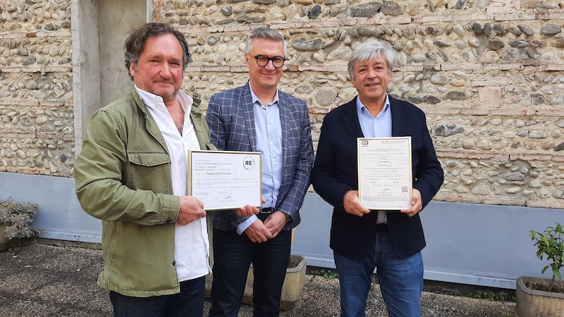 LAfnor vient de remettre une double labellisation a haute Garonne Tourisme @ Charline Poullain