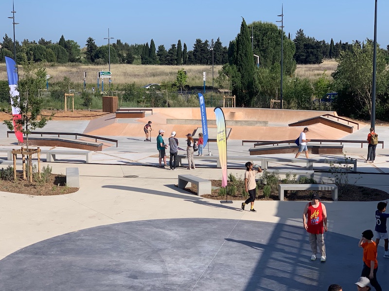 Skatepark montpellier grammont 4