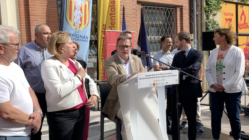 Perpignan inauguration maison sante 8