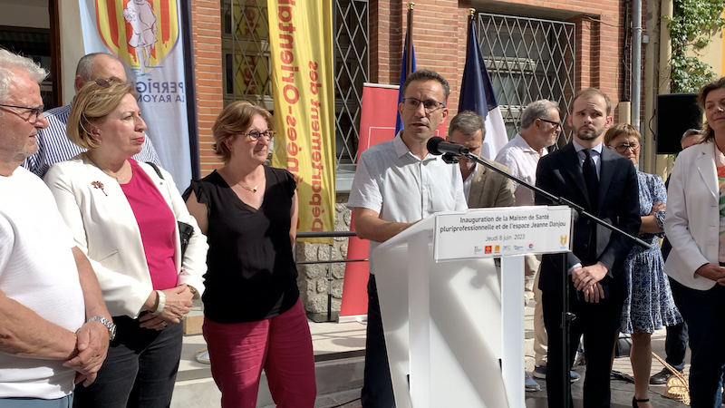 Perpignan inauguration maison sante