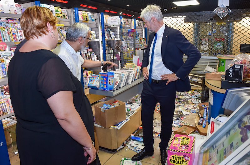 Auvergne region 15 millions commercants