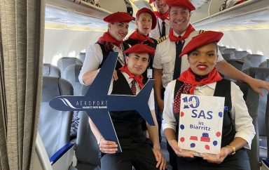 Biarritz scandinavian airlines 10 ans