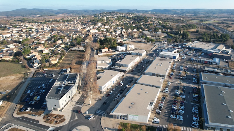 aerienne generale gignac pole sante