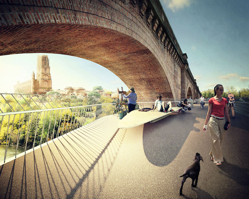 Albi passerelle pietonne