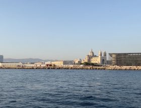 Marseille port