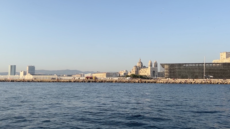 Marseille port