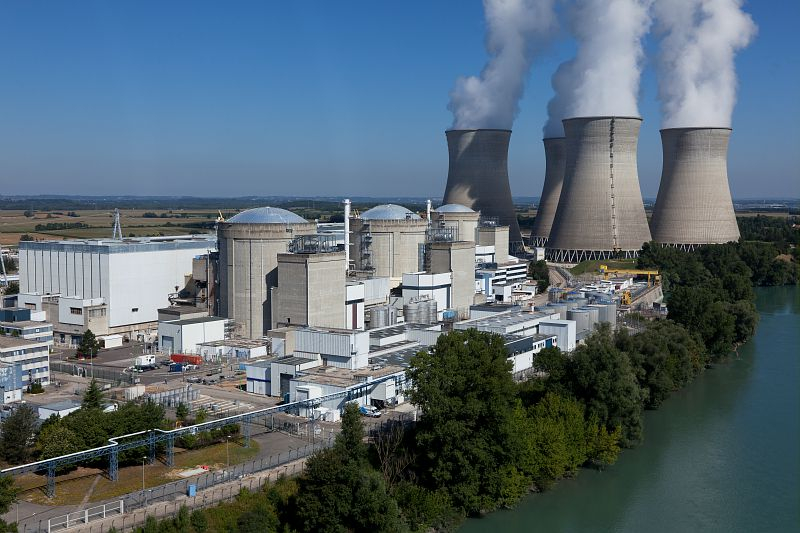 9af2d038a487 Vue aerienne de la centrale nucleaire du Bugey