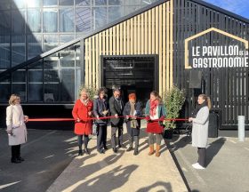 Au centre, Claude Mellier, présidente du MIN de Bordeaux Brienne