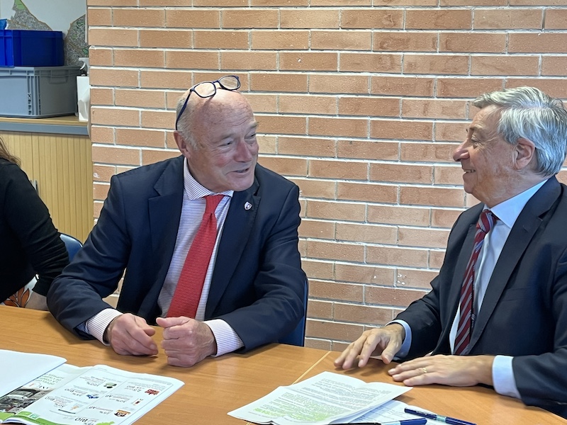 Alain Rousset et Etienne Guyot