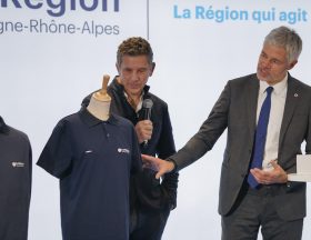 Laurent WAUQUIEZ et Christian SCHMITT (Henitex) crédit Kylian Debbache