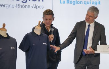 Laurent WAUQUIEZ et Christian SCHMITT (Henitex) crédit Kylian Debbache