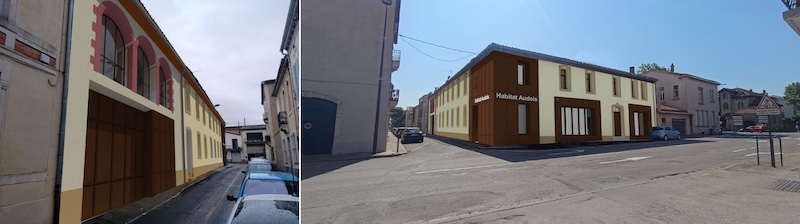 AgenceOuest insertion ensemble vue allée et rue