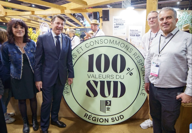 Region sud 100% valeurs