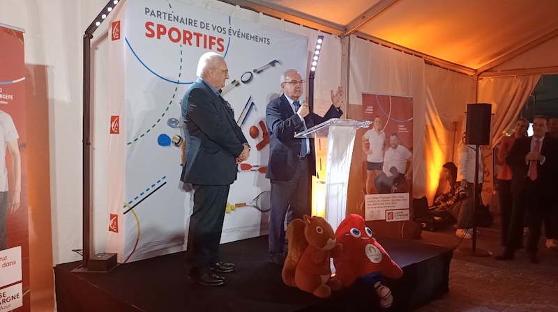 CECAZ Flamme Olympique Discours Leonetti