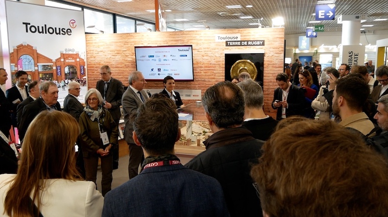 MIPIM Toulouse Moudenc Vue d'ensemble