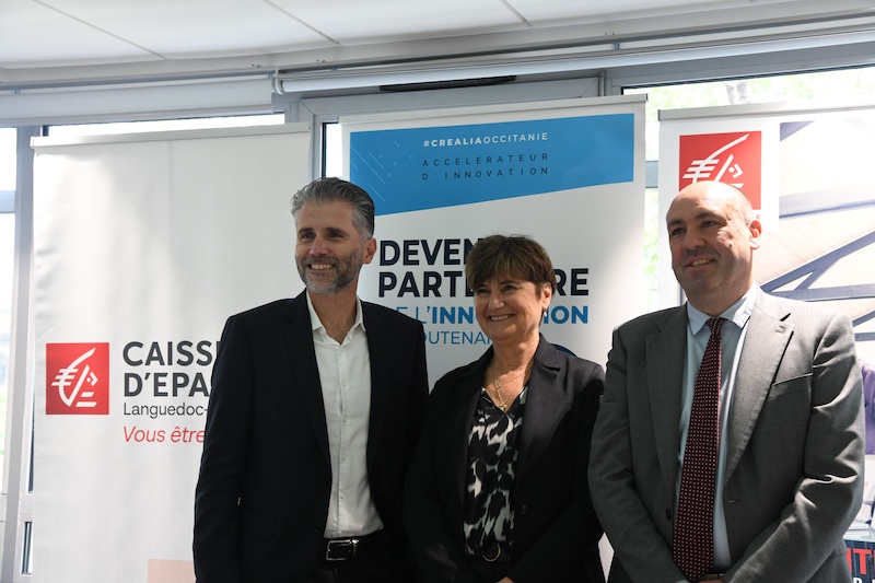 Caisse d’Epargne LR renouvellement du partenariat Créalia ©Jérémy Flament 4