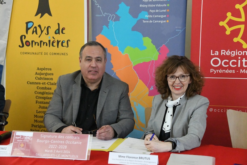 PETR Vidourle Camargue signature contrats bourgs centres 29