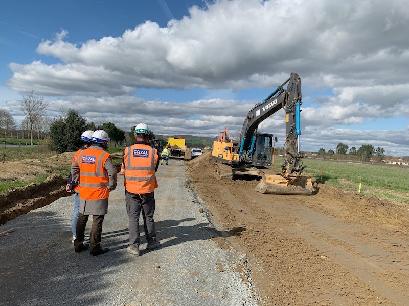 PORTES DU TARN Travaux voirie