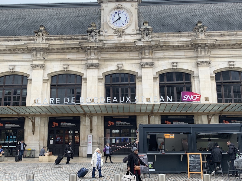 Gare de bordeaux devanture