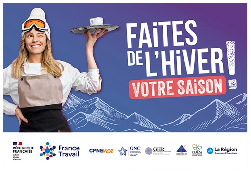 Tourisme ski emploi saisonnier