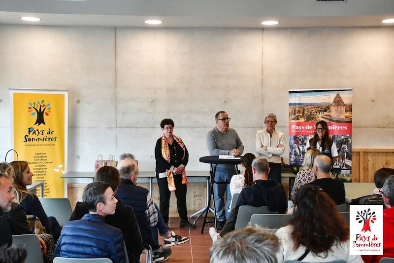 Pays de Sommières remise des distinctions tourisme durable 2