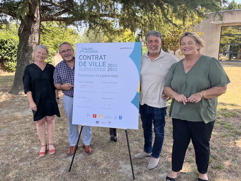 Roquemaure intégre le Contrat de ville du Grand Avignon 1