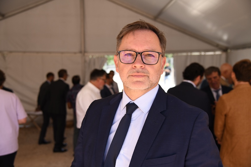 Un toit pour tous pose de la premiere pierre kennedy sud Jérome Durand