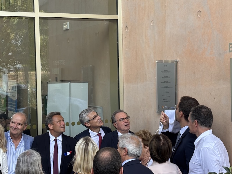 Var Université de Toulon inauguration nouveau bâtiment pour IUT