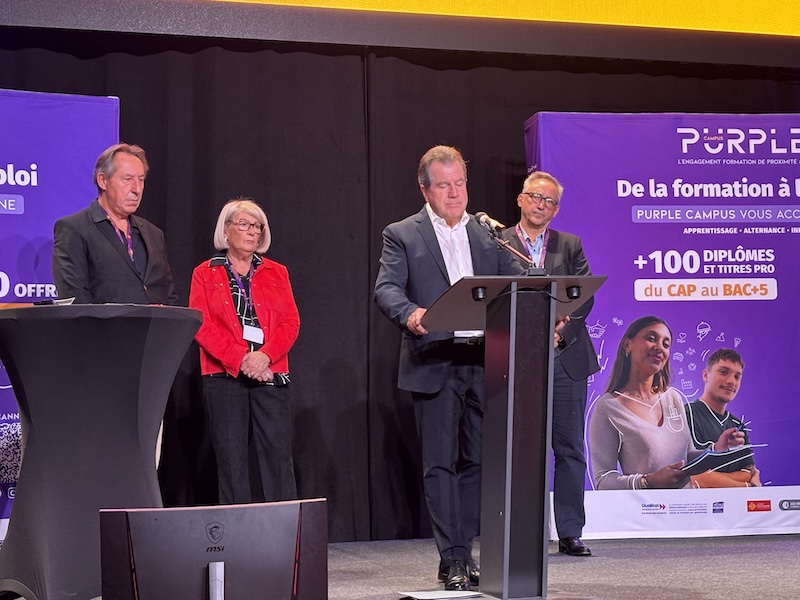Purple Campus forme 15 900 personnes sur toute la région Purple Day 10