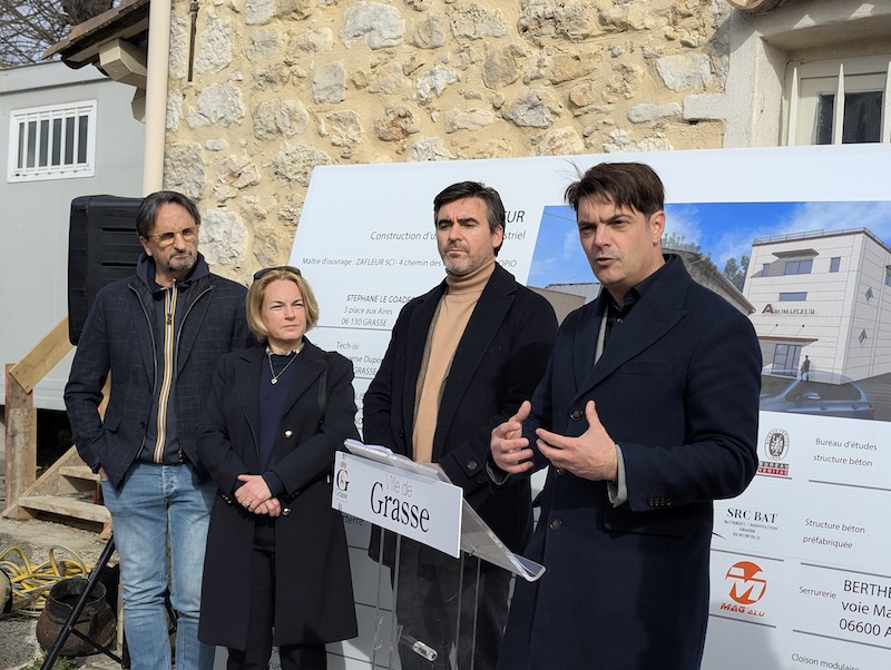 Grasse Aromableur premiere pierre site industriel 4