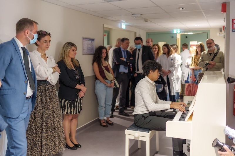 Inauguration Service d'oncologie médicale CHU de Montpellier Fabien Bernard 2