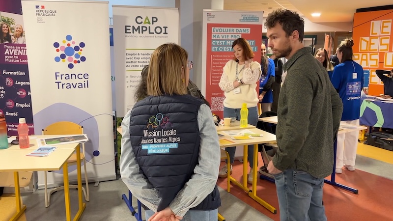 Village des métiers Agefiph stand