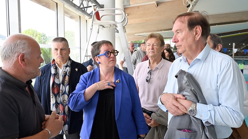 Visite de la sous préfète Clermont l'Hérault 2