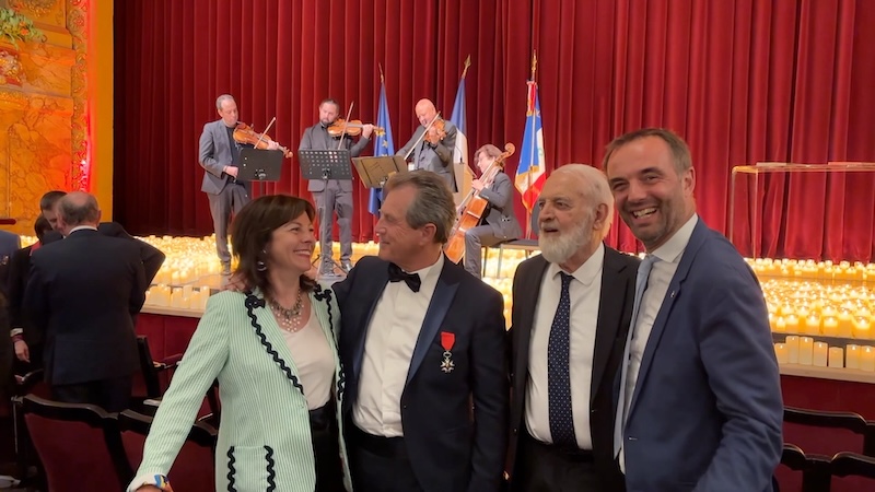 André Deljarry Chevalier de la Legion d'Honneur Main