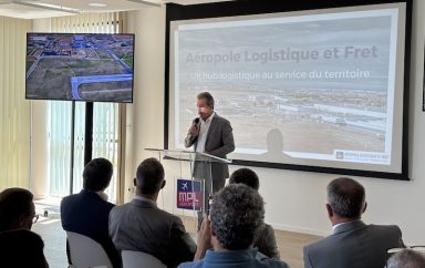 Aéroport de Montpellier projet Aéropole Logistique et Fret discours