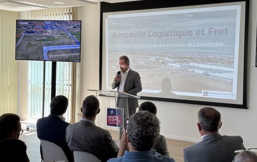 Aéroport de Montpellier projet Aéropole Logistique et Fret discours