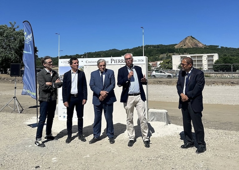 Ales pose première pierre Presajeo 3