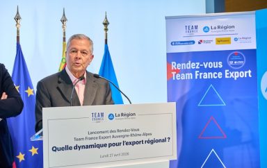CCI AURA tendances du commerce extérieur régional TFE