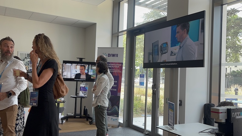Digital Summit rendez vous de l'innovation Région auvergne Rhône Alpes hall