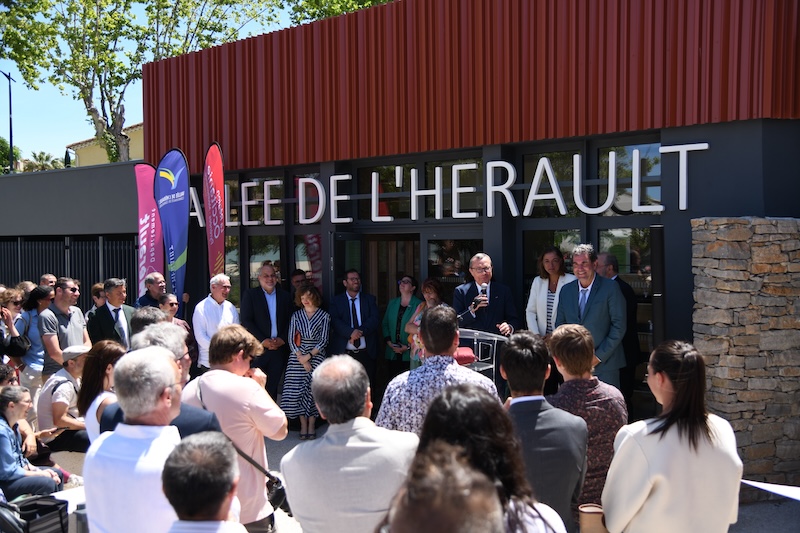 Vallée de l'Hérault inauguration de la Maison du tourisme et des mobilités Générale 2